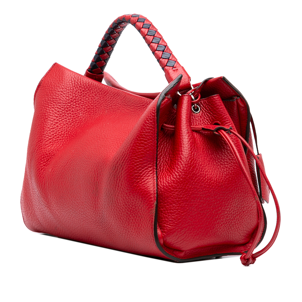 Pre-Loved Mulberry Medium Grained Calfskin Iris Satchel - Picture 2 of 7
